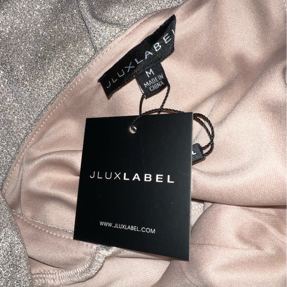 JLUXLABEL ‘Cream Shimmer Symphony Dress’ - Picture 8 of 9